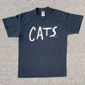 Cats The Musical Vtg 1990s RUG Ltd Fruit Of The Loom T-Shirt Men’s Size (L)